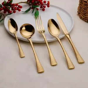 Polished Stainless Steel <b>Spoon</b> Fork Knife Dining Cutlery Set Modern Tableware Collection for Hotel Restaurant Dining <b>Table</b> - Product Image 5