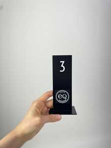 Custom Metal <b>Table</b> Numbers with Place <b>Card</b> Holder for Wedding Party Decoration - Product Image 4
