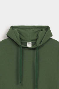 Sudadera con Capucha para Hombre, Color Sólido, Corte Regular, 100% Algodón, Felpa Francesa, Estilo Casual de Otoño - Product Image 3
