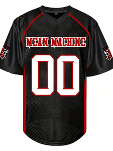 Camiseta de Fútbol Americano Personalizada para Hombre, Uniforme de Equipo de Fútbol Transpirable, Camiseta Deportiva con Estampado por Sublimación - Product Image 5