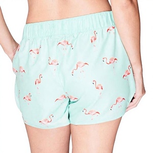 2025 pantalones cortos de algodón transpirables de cintura alta de talla grande personalizados al por mayor para mujeres niñas cierre de cordón informal colores personalizados - Product Image 3