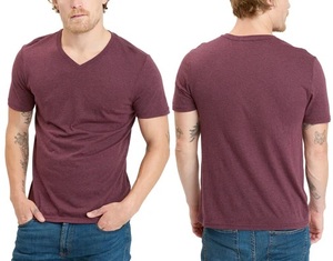 เสื้อยืดคอกว้างผู้ชาย ขายส่ง สไตล์สตรีทลำลอง แขนสั้น ซับเหงื่อ ทรงเข้ารูป ยืดได้ ผ้าฝ้าย 100% เป็นมิตรกับสิ่งแวดล้อม แห้งเร็ว - Product Image 5