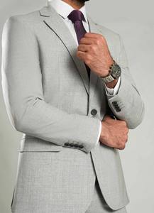 Costume trois pièces élégant et moderne pour homme 2026 – Blazer anti-plis coupe ajustée pour affaires - Product Image 5