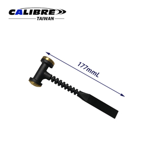 TAIWAN CALIBRE Kit d'outils multifonctionnel mini-marteau pour la réparation de carrosserie automobile avec embouts en plastique rigides pour ajustement universel - Product Image 2