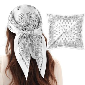 Women Satin Hair <b>Wrap</b> Scarf Square Sleeping <b>Head</b> Bandana Wholesale Supplier - Product Image 1