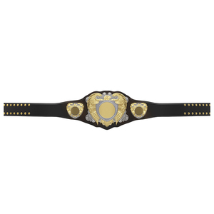 Ceinture de championnat de MMA, de judo et de lutte en cuir PU personnalisée - Durable, confortable, lavable, barre super courbée, multicolores, unisexe, 0,5 cm - Product Image 2