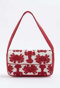 Bolso Boho Plegable Personalizado con Cuentas, Bolso Boho Moonstone Wanderer, Tejido a Mano, Inspirado en la Aventura y el Tiempo - Product Image 2