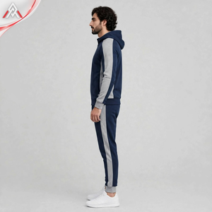 Chándal para Hombre de Alta Calidad, 100% Algodón, Material Suave, Corte Regular, Estilo con Capucha y Cremallera, Ropa Casual - Product Image 2