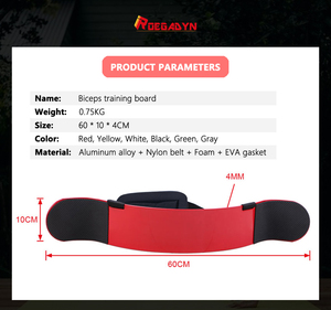 Equipo de Gimnasio de Alta Calidad, Arm Blaster de Aluminio para Entrenamiento de Bíceps, Levantamiento de Pesas, OEM - Product Image 6