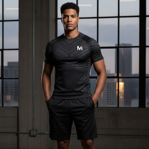 Camiseta Deportiva de Compresión, 100% Algodón Premium, Talla Grande, Manga Larga, Ajustada, para Entrenamiento - Product Image 6