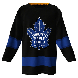 เสื้อฮอกกี้น้ำแข็งแบบสั่งทำขายส่ง พิมพ์ลายได้ตามต้องการ ระบายอากาศได้ดี แขนยาว สำหรับนักกีฬาทีม |   การผลิตโดยตรงจากโรงงาน - Product Image 3