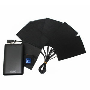 Coussinets chauffants électriques thermiques à chargement USB pour vêtements, vestes, manteaux - Product Image 6