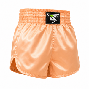 Pantalones Cortos de Muay Thai de Satén Premium, Flexibles, para Entrenamiento y Competencia de Kickboxing, Clásicos Pantalones Cortos de Boxeo Tailandés - Product Image 2