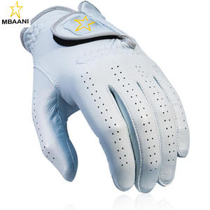 Gant de golf pour homme Tour Premium en cuir Cabretta blanc pour le dos de la main - Product Image 1