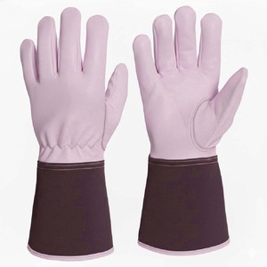 Best selling Long Sleeve Leather Welding <b>Gloves</b> Heat Resistant Fireproof <b>Gloves</b> for Welding and Safety Protection - Product Image 6
