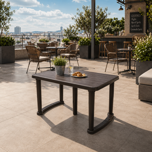 Modern Adjustable <b>Foldable</b> Waterproof Portable Dining <b>Table</b> Home Use Virgin <b>Plastic</b> 6-Seater 5-Year Warranty Dining Room - Product Image 5