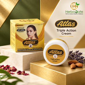 Crème Triple Action Atlas, produit de soin de la peau du visage haut de gamme personnalisé, hydratante, formule légère, texture nourrissante - Product Image 3