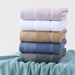 Serviettes en coton personnalisées en gros à bas prix, grammage élevé, douces et lisses, très absorbantes, séchage rapide, collection de serviettes de bain pour hôtel et spa - Product Image 6
