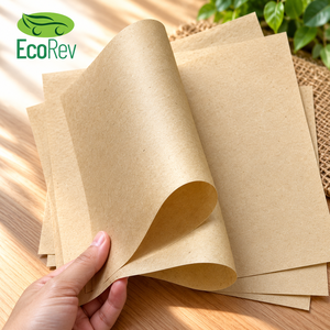 กระดาษคราฟท์สีน้ำตาลเคลือบ PE ย่อยสลายได้ ทนความร้อน เกรดอาหาร สำหรับซ้อนกัน น้ำหนัก 35 กรัม 38 กรัม ป้องกันเชื้อรา - Product Image 3