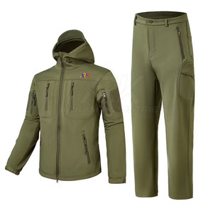 Ensemble veste et pantalon softshell classique, confortable, avec finition lisse - Product Image 3