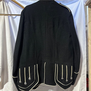 เสื้อแจ็คเก็ตแบบดับเบิ้ลสำหรับนักดนตรีพิเพอร์ ทำมือสไตล์สก็อต ผ้าขนสัตว์ 100% สำหรับวงดนตรีกลอง  เสื้อคลุมผู้ชาย  ผลิตจากโรงงาน - Product Image 2