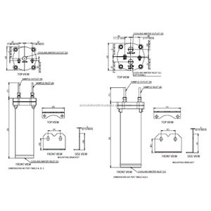 Refroidisseur d'échantillons HBRIX-SL, système de refroidissement compact industriel à vapeur et à eau avec garantie d'un an pour les applications SWAS - Product Image 4