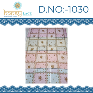 ผ้าชีฟองไชนอนเนื้อนอนวูฟเวน พรีเมียม ฮันนี่ เลซ พิมพ์ลายดอกไม้ ประดับลูกปัด น้ำหนักปานกลาง ป้องกันไฟฟ้าสถิต ระบายอากาศได้ดี - Product Image 2