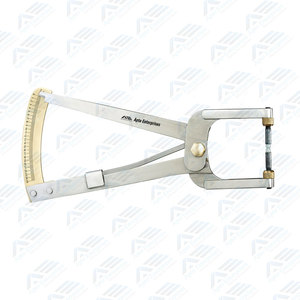 Calibrador de lente de boca ancha # 2060WM Calibrador de espesor de lente de acero inoxidable para medición óptica precisa y tamaño de lente preciso - Product Image 1