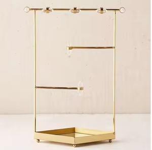 Expositor de Joyería Metálico de Alta Resistencia, Organizador de Joyas en Forma de Árbol - Product Image 2