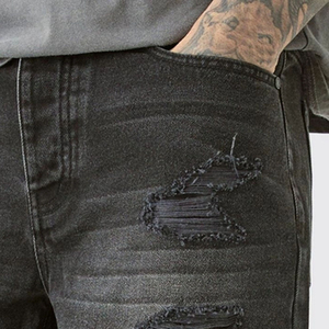 Ensemble de survêtement décontracté vintage pour homme, manches courtes, respirant, 100% coton, été - Product Image 4