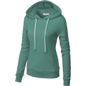 Active Wear Women's 320Gsm <b>Lightweight</b> <b>Hoodie</b> Breathable Cotton Pullover Winter Casual Eco-Friendly Gym Workout Training - Product Image 1