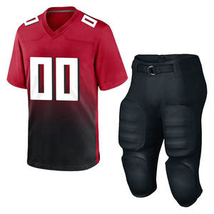 Maillot de football américain personnalisé, respirant, imprimé, manches courtes, prix raisonnable - Product Image 1