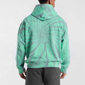New Wholesale Men's Cotton <b>Plain</b> Heavy Weight Oversized Full <b>Plain</b> <b>Hoodie</b> Custom Logo OEM Pullover Blank Solid <b>Hoodies</b> 2026 - Product Image 4