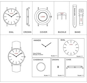 Nouvelle montre de luxe pour femmes en acier inoxydable avec mouvement à quartz Miyota, bracelet en cuir, étanche 3ATM, montre de couple pour femme, cadeau - Product Image 6
