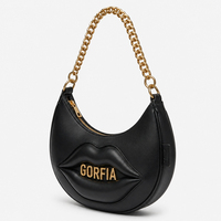 Sac à bandoulière pour femme GORFIA OEM ODM, sac à main à chaîne tendance, sac à bandoulière personnalisé avec logo, sac à main pour femme en gros