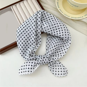 1pcscotton and linen <b>square</b> <b>scarf</b>, cherry blossom printed tie <b>scarf</b>, headscarf, women's filthy headscarf, women's headscarf - Product Image 4