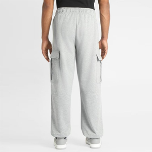 Quick Dry Eco-Friendly Breathable Cotton/<b>Polyester</b> <b>Jogger</b> Pants Men Gym Running Casual Streetwear Loose Fit Plain Track Pants - Product Image 2