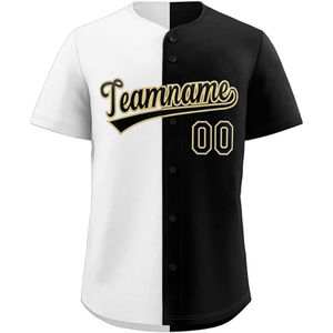 Camisetas de Béisbol Unisex para Equipos Profesionales, Cortas, Colores Personalizables, Ligeras, Resistentes, 100% Poliéster, Transpirables, Antibacterianas, de Secado Rápido - Product Image 4