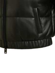 Customizable <b>Hooded</b> Winter <b>Puffer</b> <b>Jacket</b> for Men-<b>Waterproof</b> Reversible Breathable Thick Cotton-Filled Logo Positions Available - Product Image 4