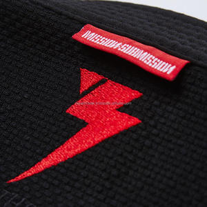 ชุดฝึกซ้อมบราซิลเลียนยิวยิตสู ยูนิเซ็กซ์ ผ้าฝ้าย 100% รับทำโลโก้ตามสั่ง บริการ OEM ชุดศิลปะการต่อสู้สำหรับผู้ใหญ่ ระยะเวลาผลิตตัวอย่าง 7 วัน - Product Image 3