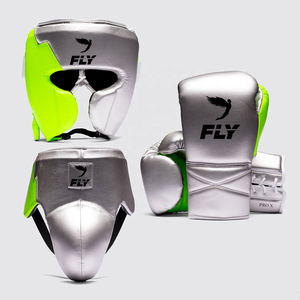Nouveau Kit de Boxe Sparring Bleu Argenté 2026 – Dernière Conception, Logo Personnalisé OEM, Gants de Boxe Professionnels, Équipement de Protection Tête et Entrejambe - Product Image 2