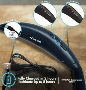 Lupa Flexible de Página Completa con Lentes Intercambiables 2X/4X, Dioptrías 5D/10D, 3 Modos de Luz de Color - Product Image 2