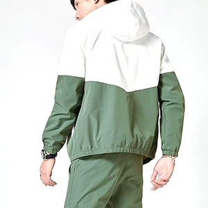 Ensemble de survêtement coupe-vent pour homme, conçu pour le jogging, la course à pied, le fitness, les voyages et les tenues décontractées par temps venteux et pluvieux. - Product Image 6