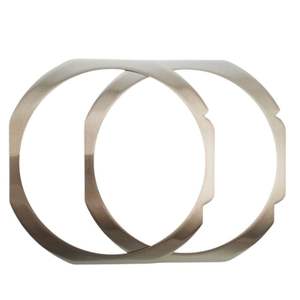 8 "acier de cadre de gaufrette/cadre en métal/anneau en métal de gaufrette - Product Image 3