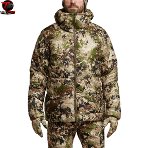 Veste de chasse à capuche camouflage pour homme TriPro Sports - Imperméable, coupe-vent, chaude, rembourrée, hiver, softshell, polyester/coton - Product Image 5
