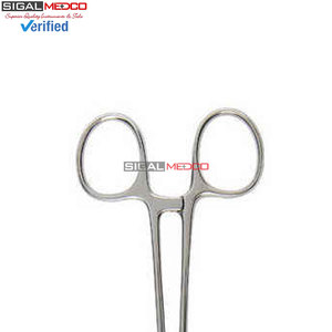 คีมหนีบหลอดเลือดดำแบบตรงและแบบโค้ง Rochester Pean Forceps ทำจากเหล็กกล้าไร้สนิม สำหรับการผ่าตัด ใช้สำหรับห้ามเลือดด้วยมือ - Product Image 4