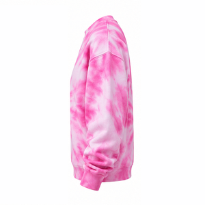 Sudadera Tie Dye para Adultos, de Algodón y Felpa, Cuello Redondo, Personalizable, al por Mayor, Fabricante, Ropa Cómoda de Moda, Informal, para Invierno - Product Image 3