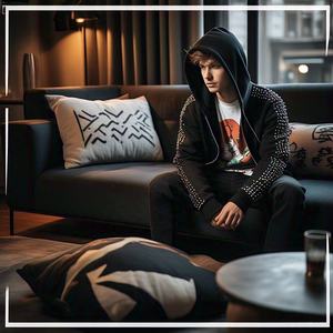 500 Gsm hommes sweats à capuche poids lourd Boxy hommes Double couche luxe pull coton recadrée sweats à capuche personnalisés hommes - Product Image 2
