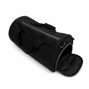 Bolsa Deportiva Negra para Gimnasio y Yoga, Resistente al Agua, Bolsa de Viaje con Correa para el Hombro, Estilo Minimalista, para Todas las Estaciones, Reciclable - Product Image 3