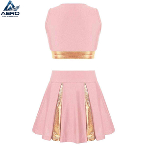 Uniforme de Porristas para Mujer de Alta Calidad, Material Transpirable, Talla Adulto, Uniforme de Porristas Personalizado para Mujer - Product Image 5